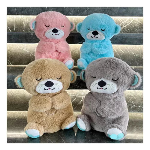 🧸PELUCHE NUTRIA DORMILONA MUSICAL ANTIESTRES🧸