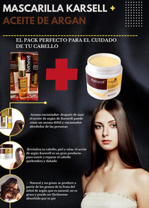 MEGA OFERTA, MASCARILLA KARSEELL + ACEITE DE ARGAN